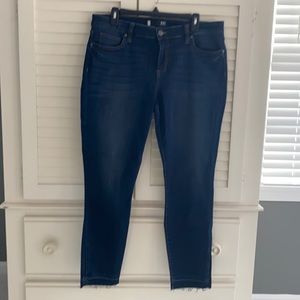 Kut from the Kloth Connie slit ankle skinny Sz 14
